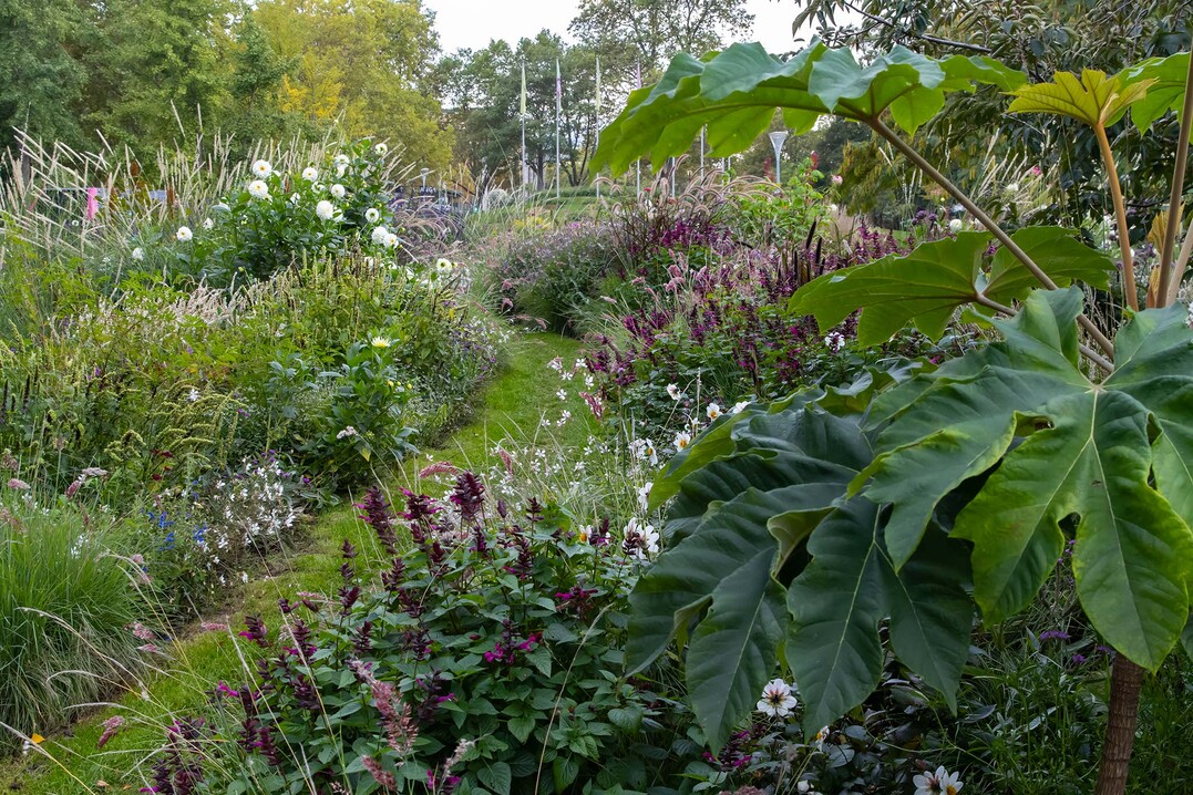 Beet im Luisenpark Mannheim