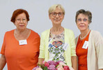 Die Organisatorinnen Rosemarie Held, Christine GysinRosenberger und Christine Zacharewicz (vlnr).