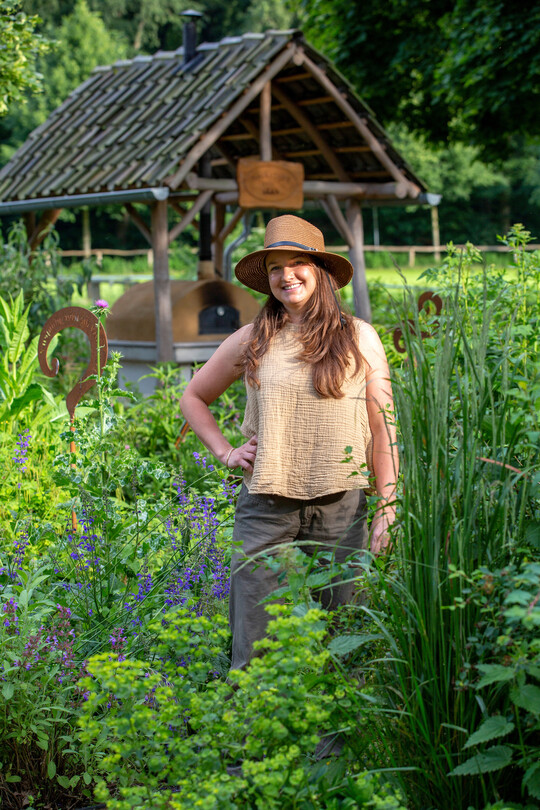 Carolin Beyer: Kreativ sein, das ist eine Lebenshaltung, die Carolin als Gartengestalterin ausleben kann.