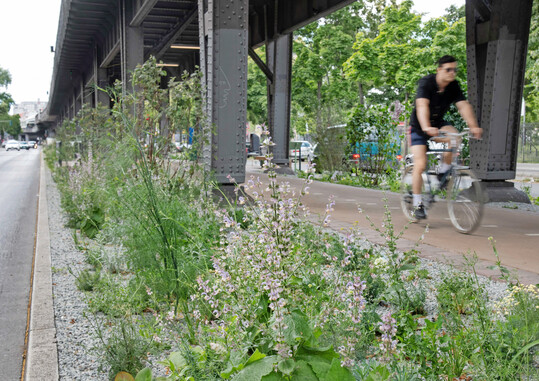 Testfeld Reallabor Radbahn, Berlin-Kreuzberg (Lysann Schmidt-Blaahs, Giulia Pozzi, Mirko Andolina, fabulism+nuko PartGmbB)