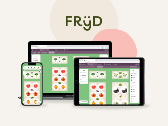 Fryd - App zur Planung von Gemsebeet mit Mischkultur