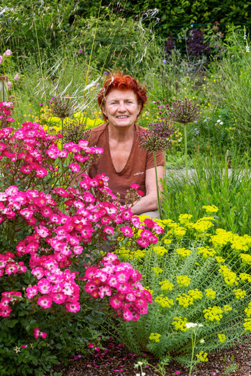 Hospizgarten in Bremen, geplant von Gabi Thurm
