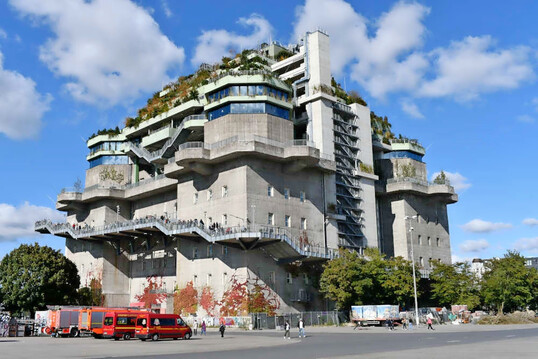 Grner Bunker in Hamburg