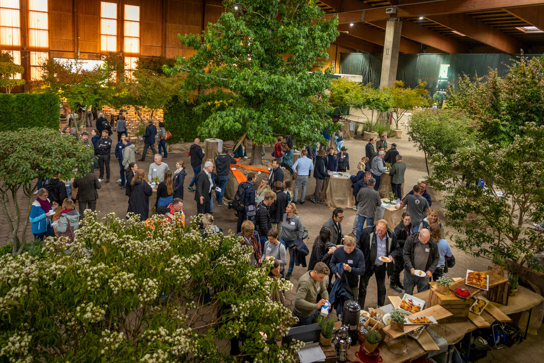 Leider spielte das Wetter an dem Tag nicht mit und die Verkstigung fand nicht im Freien statt.