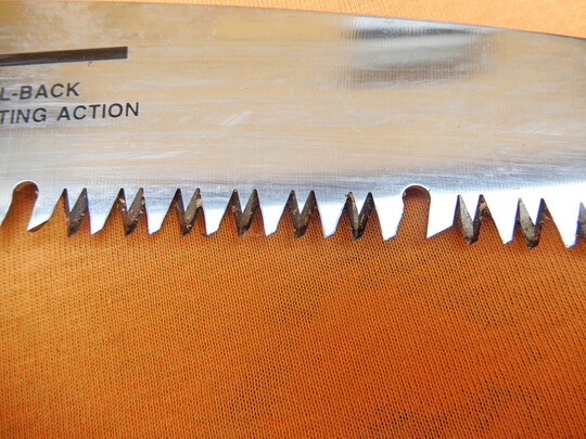 Samurai GKC300LH Zahngestaltung mit Rumzhnen und Spantaschen