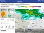 Der Startbildschirm der WarnWetter-App 2.0 wurde übersichtlicher und damit besser bedienbar gestaltet.