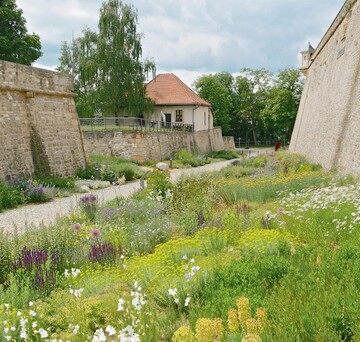 Die Zitadelle Petersberg gilt als eine der grten Stadtfestungen Mitteleuropas.