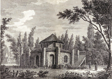 Szene aus Hohenheim (Taschenkalender fr 
Natur- und Gartenfreunde 1797)