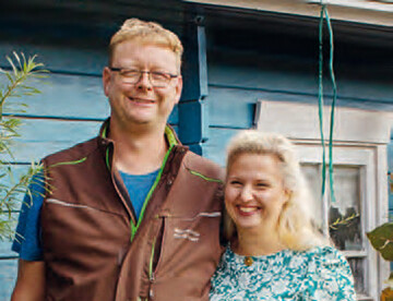 Leidenschaft fr Grn  Margarethe und Sren Hobohm