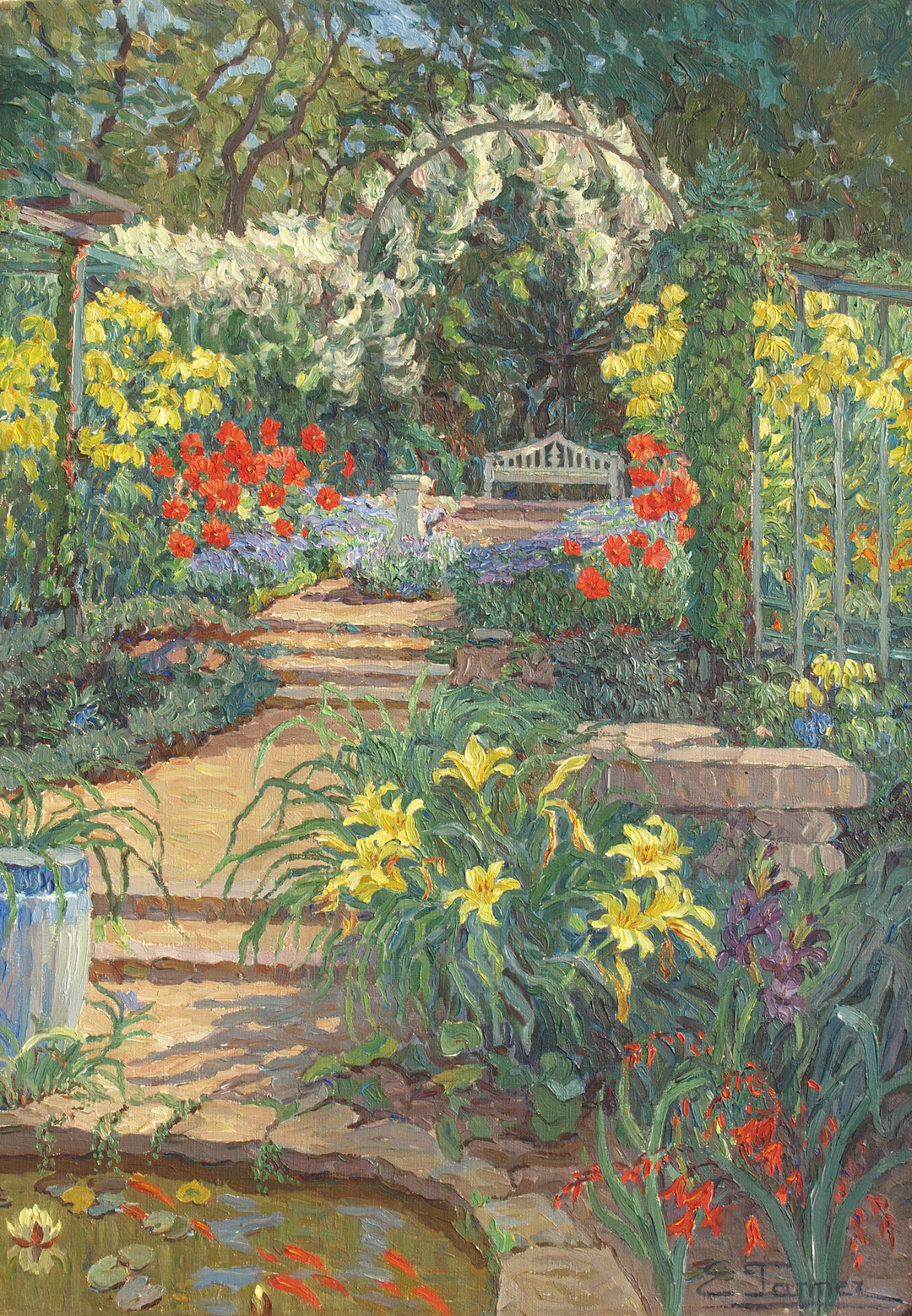 Im Senkgarten Foerster von Elisabeth Tapper
