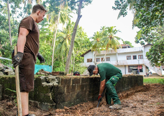 Vorletztes Jahr war Social Landscaping auf Sri Lanka aktiv.