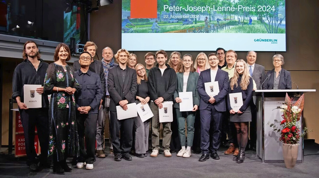 Die Preistrgerinnen und Preistrger des Lenn-Preises 2024