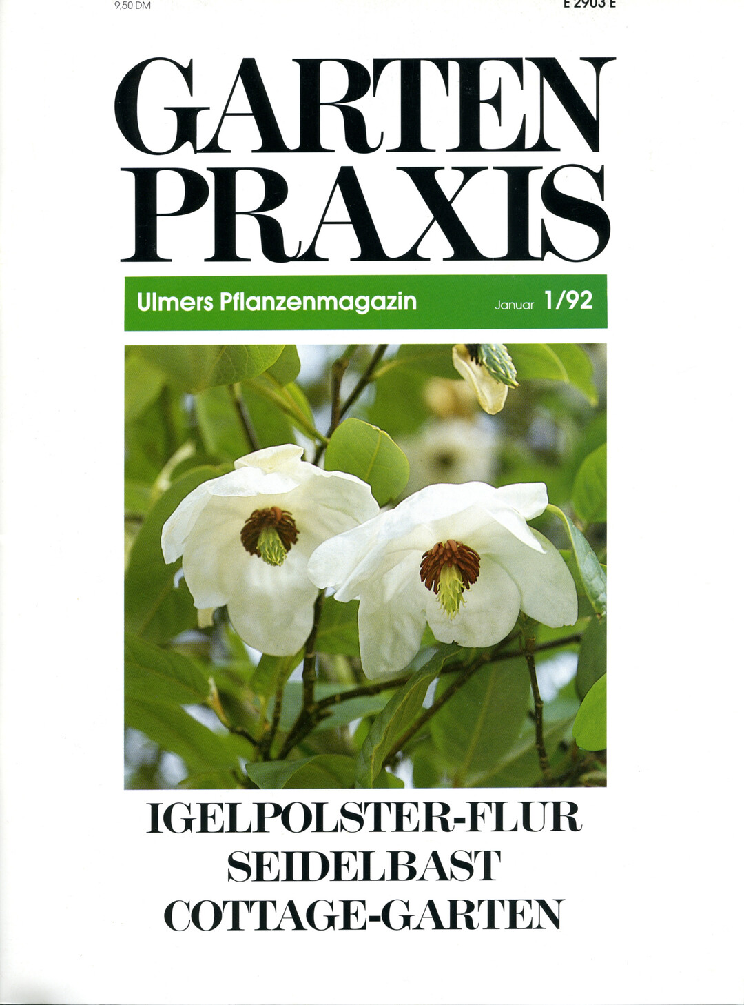 Cover der "Gartenpraxis", 1992