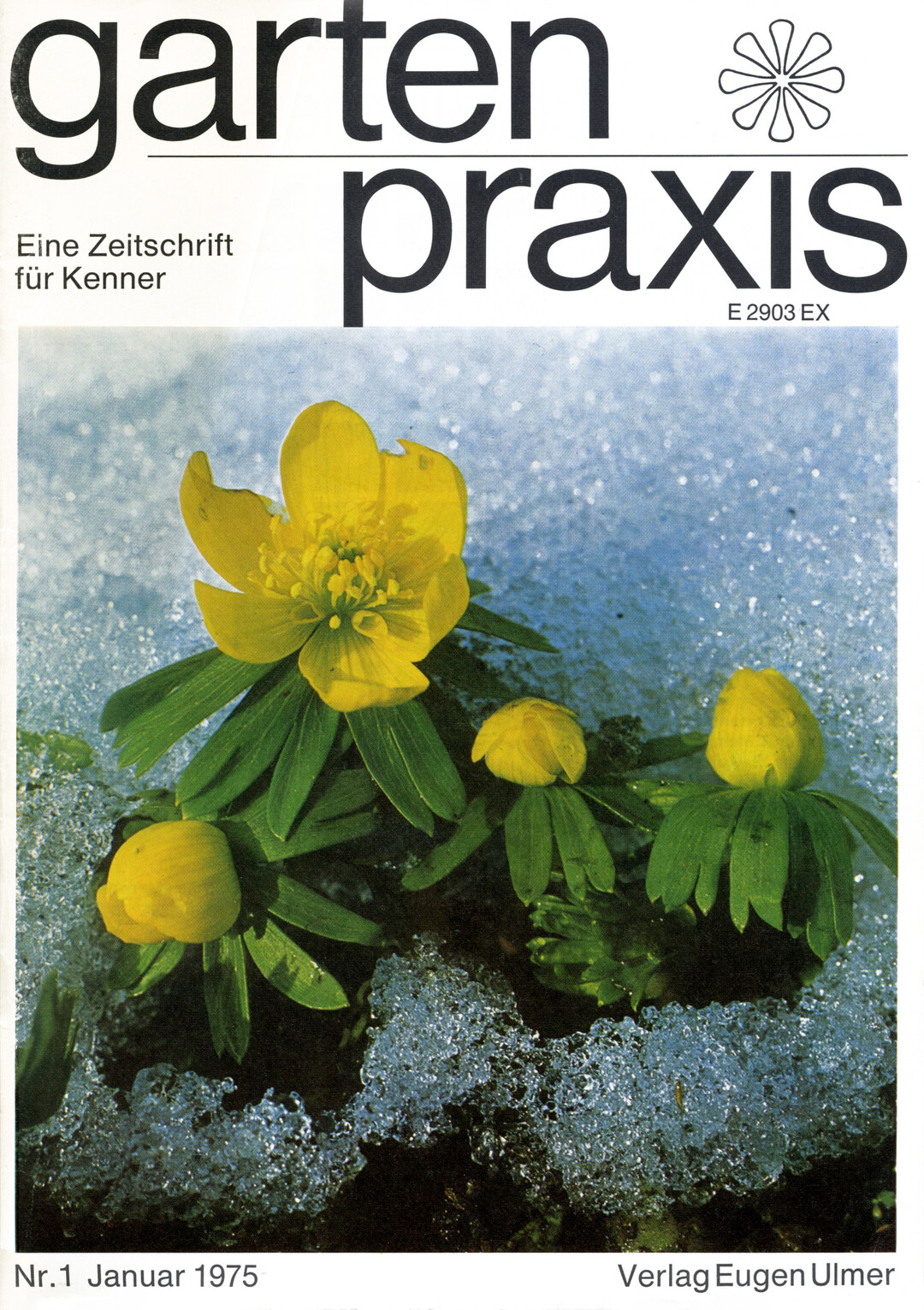 1. Ausgabe der Gartenpraxis, Januar 1975