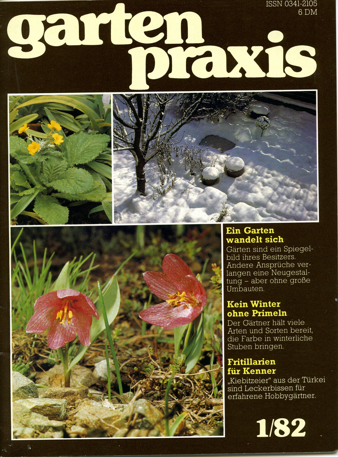 Cover der "Gartenpraxis", 1982