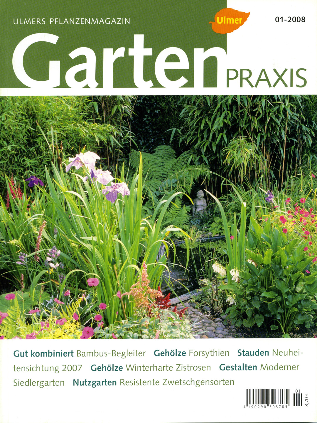 Cover der "Gartenpraxis", 2008