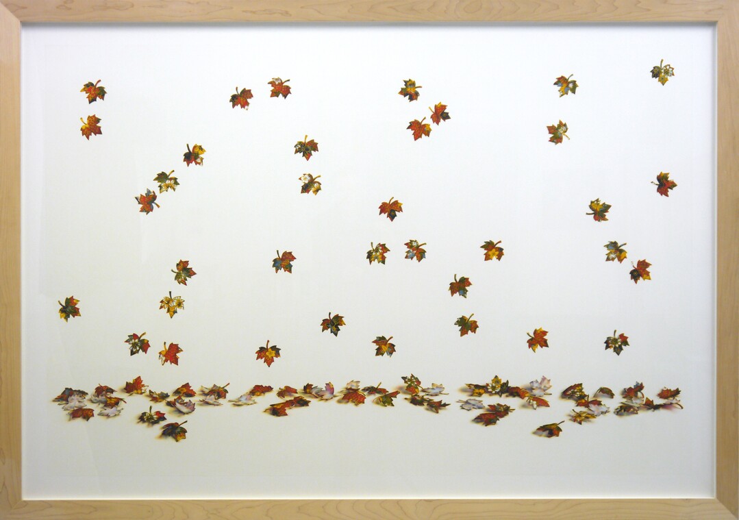 Andreas Hentrich  - Herbstlaub 51 - Aquarell