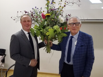  Fhrungswechsel Arboretum Ellerhoop: Herwyn Ehlers folgt auf Prof. Warda. 