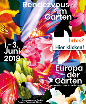 Vom 1. bis 3. Juni laden deutschland- bzw. europaweit Grten und Parks zum "Rendez-vous" im Garten ein.