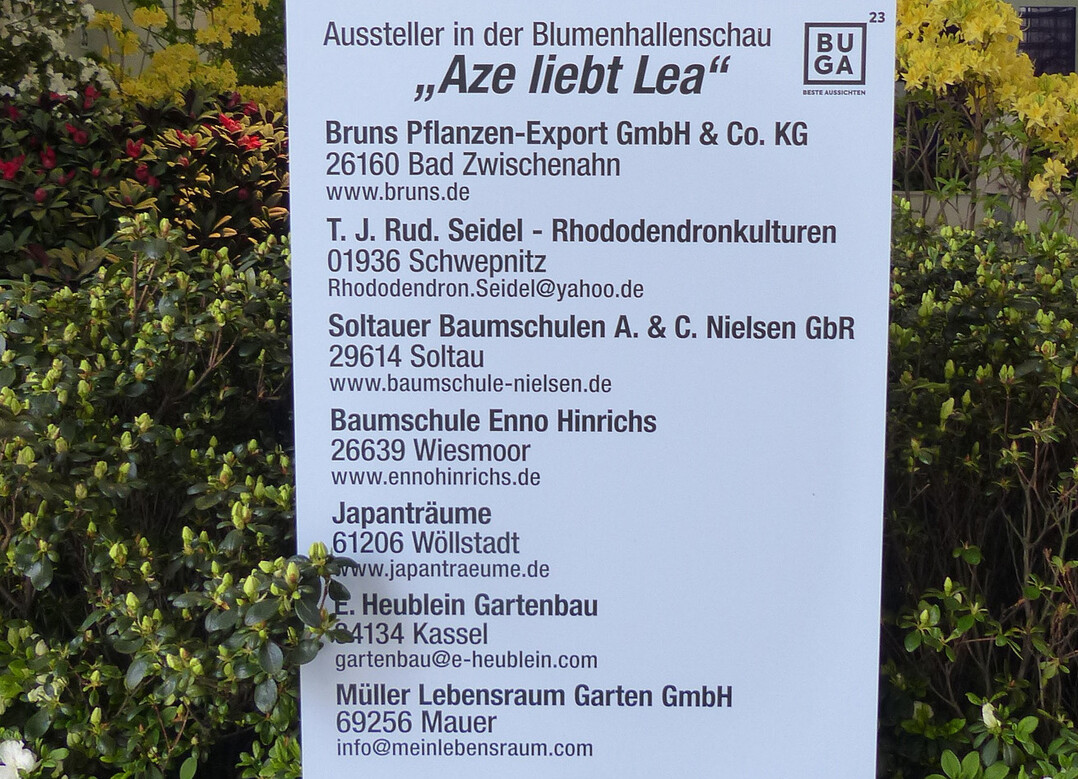 Sieben Aussteller sind an der Hallenschau beteiligt.