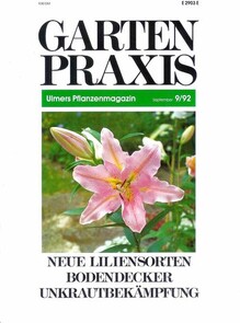 Cover Gartenpraxis 09/1992