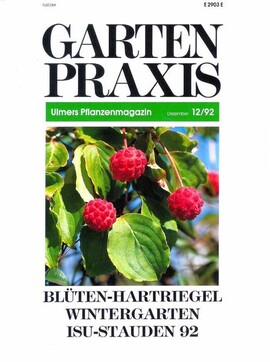 Cover Gartenpraxis 12/1992