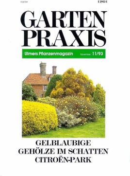 Cover Gartenpraxis 11/1993