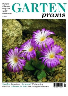 Cover Gartenpraxis 12/1999