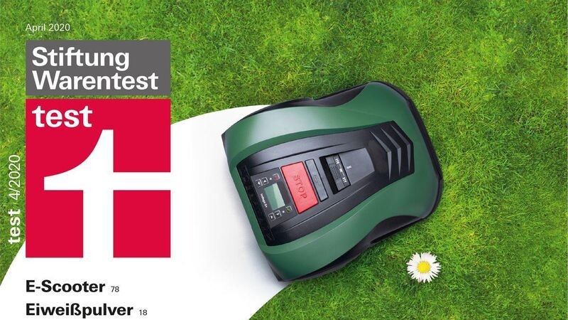 Stiftung Warentest bemängelt kleine Mähroboter Gartenpraxis