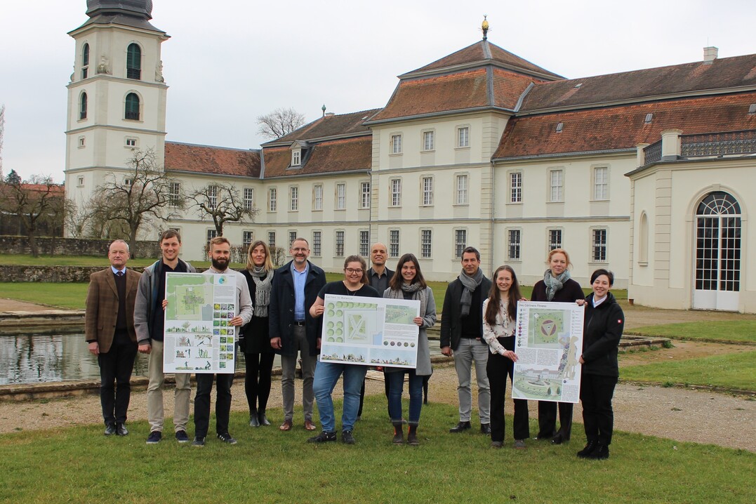 Die Gewinner beim Schaugartenwettbewerb Frstliches Gartenfest Eichenzell