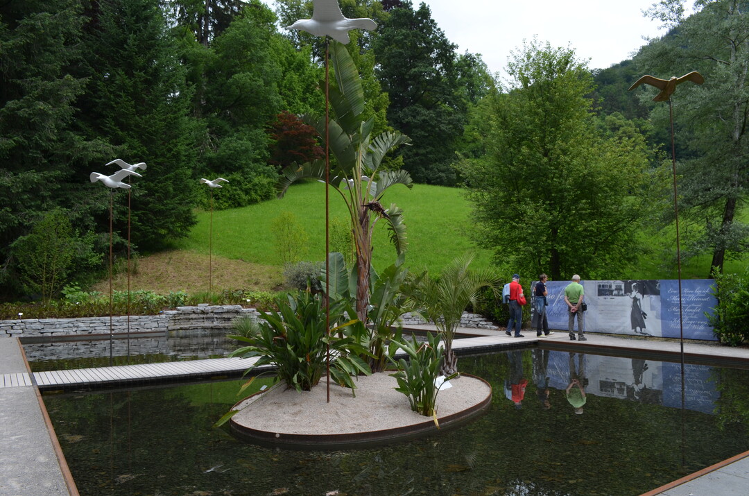 Der Schaugarten "Möwe" thematisiert das Fernweh von Sisi.