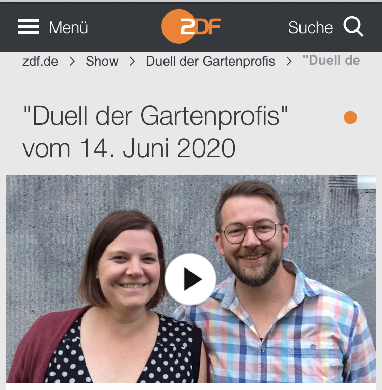 Duell der Gartenprofis im ZDF erreicht Bestwerte Gartenpraxis