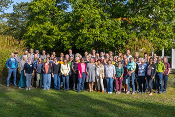 Teilnehmer, Referenten und Moderatoren des "Gartenpraxis"-Seminars 2023