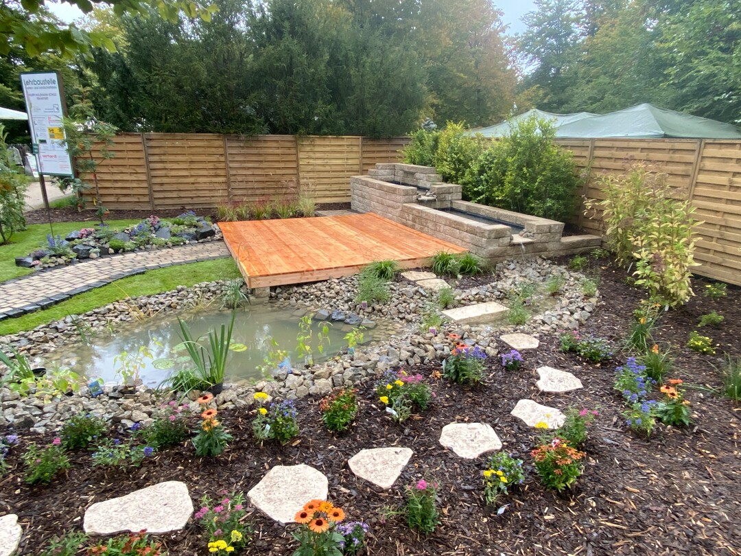 Lehrbaustelle auf dem Frstlichen Gartenfest