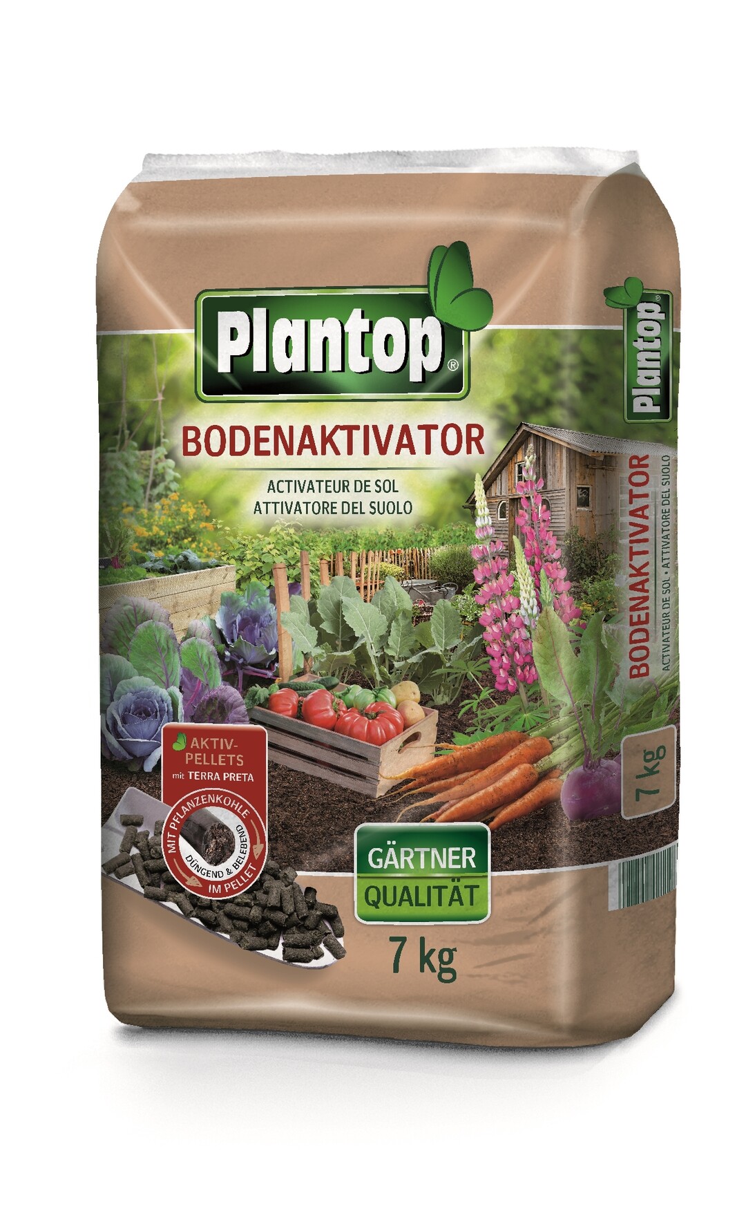 Neben der torffreien "Meine Stadtbeeterde" fr Urban Gardener hat Gregor Ziegler Erden den Plantop Bodenaktivator mit Terra Preta-Aktivkohle neu im Sortiment.