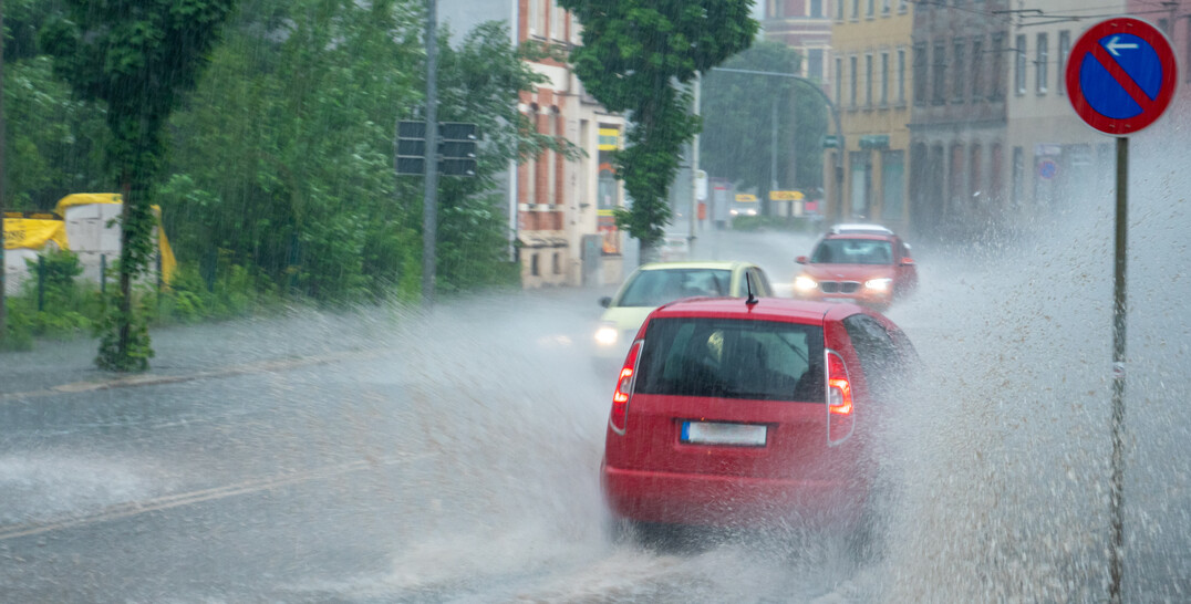   Je mehr Flchen gegrnt sind, desto mehr Regenwasser kann bei Starkregenereignissen versickern. 