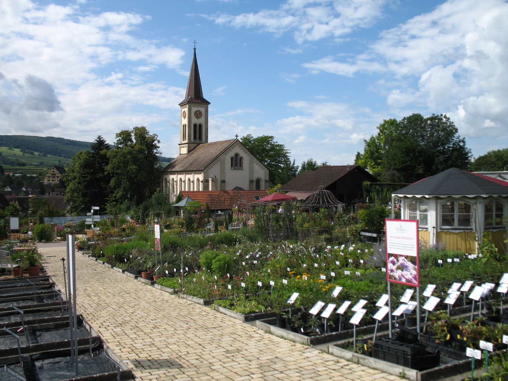 der Staudengärtnereien und Baumschulen rund um die Uhr