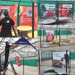 Vorbereitungen für die 360-Grad-Tour