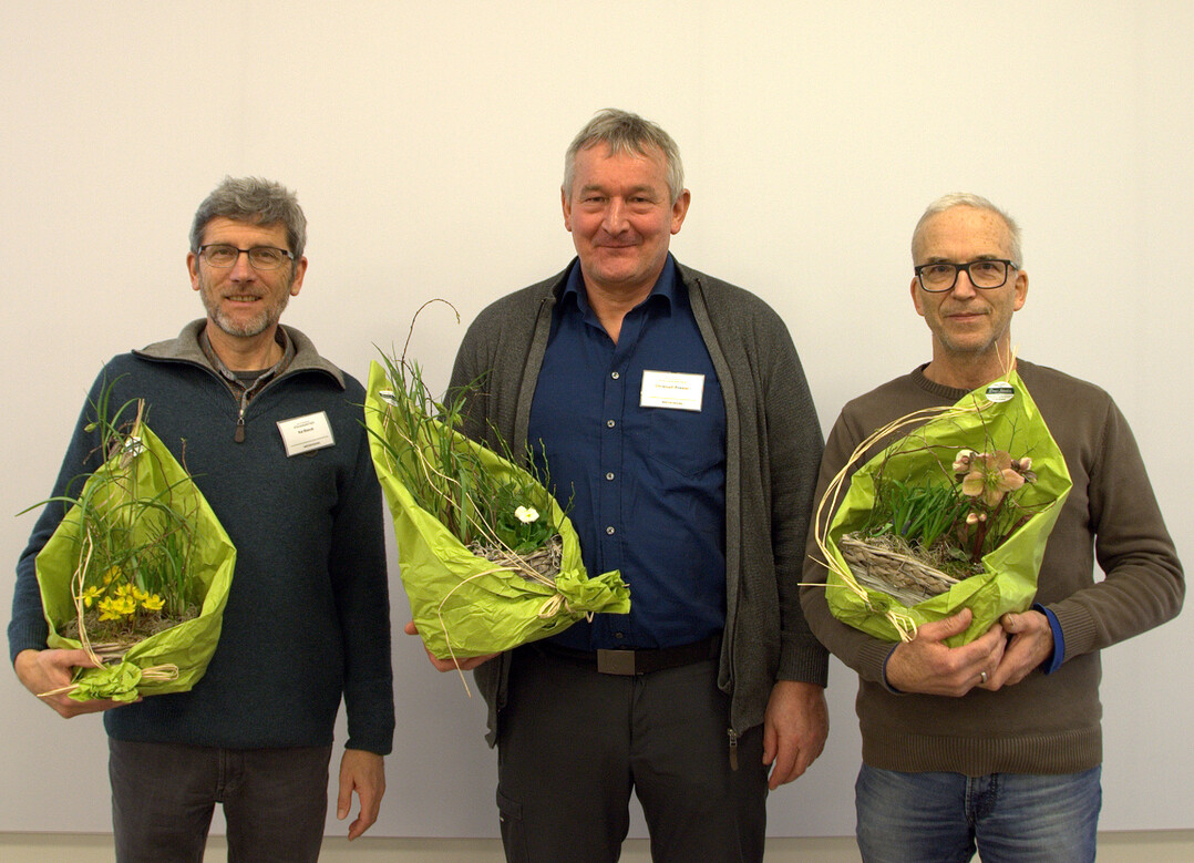 Die Referenten der BdS-Wintertagung  (v. l. n. r.): Dr. Kai Blanck, Christoph Rsler und Arno Panitz.